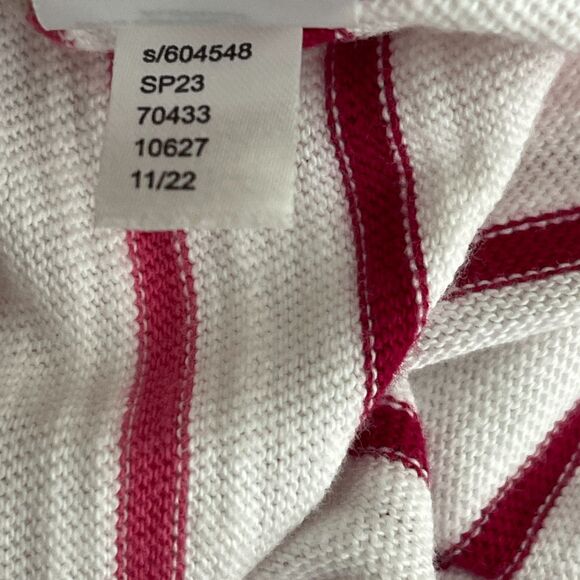 LOFT 2023 Striped Harbor Tee Women's Size XS - Picture 7 of 9